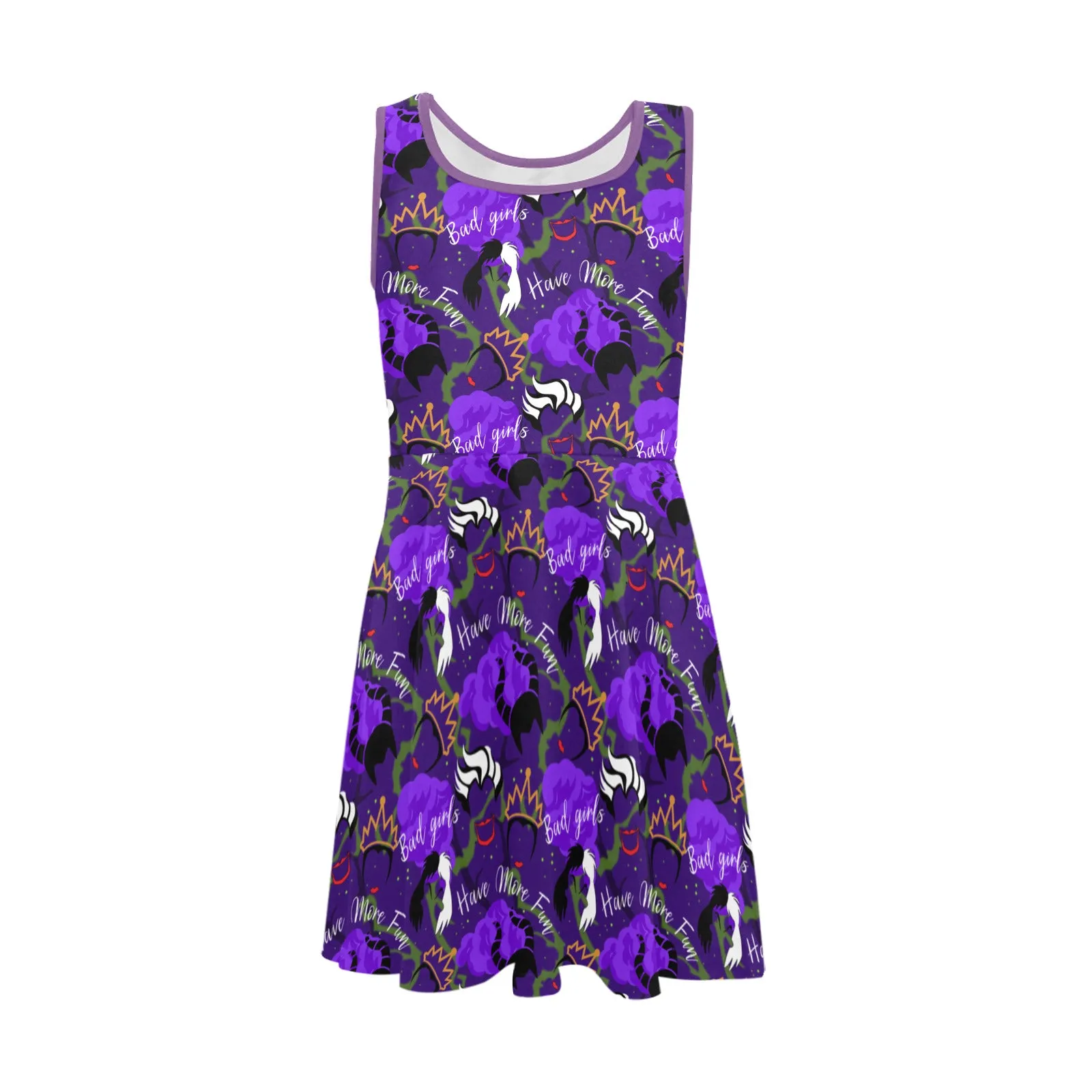 Bad Girls Have More Fun Girls' Sleeveless Sundress