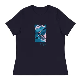 Fish Three Women's Relaxed Tee ~ Seabreeze Soul