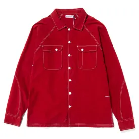 Pop Trading Company Herman Shirt / Pepper Red