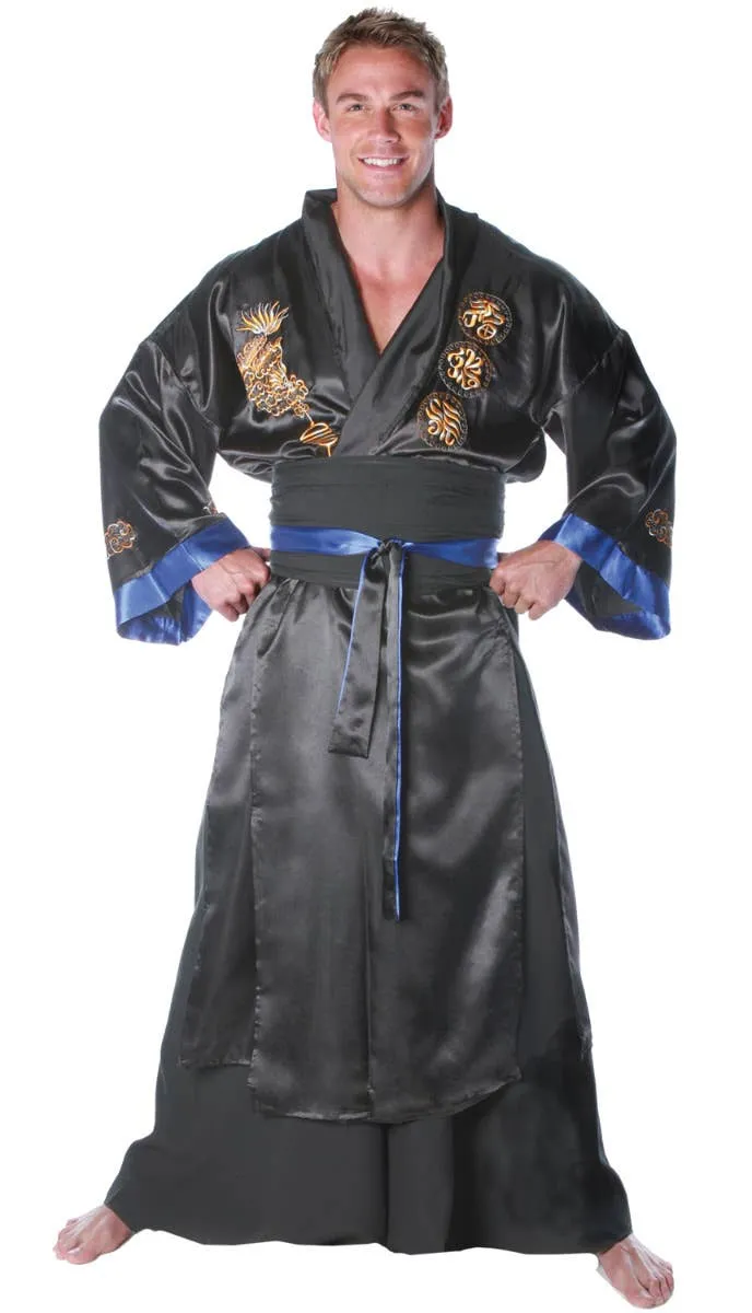 Samurai Mens Plus Size Japanese Warrior Costume