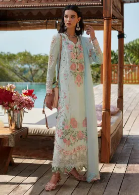 Sky Blue Lawn Suit - Elan - Luxury Lawn '23 - ZIVA-EL23-03A