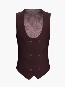 Waistcoat Dark Burgundy 110'S / Style No WL2335050