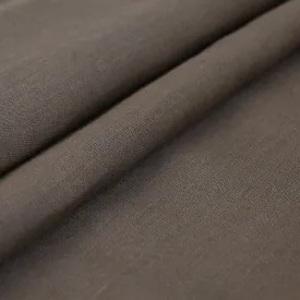 Walnut Brown Linen Fabric 3675